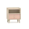 Mevel 10 Piasek pustyni/Millennial pink - szafka 1S