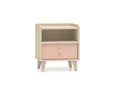 Mevel 10 Piasek pustyni/Millennial pink - szafka 1S