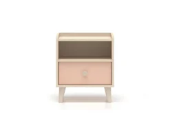 Mevel 10 Piasek pustyni/Millennial pink - szafka 1S