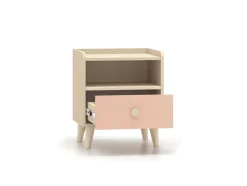 Mevel 10 Piasek pustyni/Millennial pink - szafka 1S
