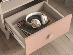 Mevel 10 Piasek pustyni/Millennial pink - szafka 1S