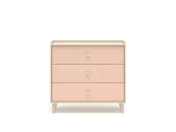 Mevel 06 Piasek pustyni/Millennial pink - komoda 3S