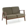MILANO 2S sofa - oliwkowy tap. Castel 39 (1p=1szt)1 sztuka