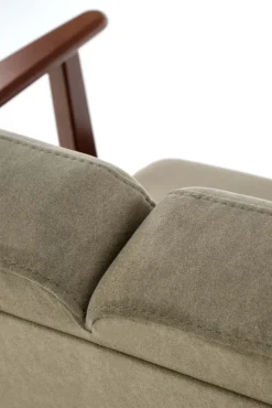 MILANO 2S sofa - oliwkowy tap. Castel 39 (1p=1szt)1 sztuka