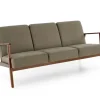 MILANO 3S sofa - oliwkowy tap. Castel 39 (1p=1szt)1 sztuka