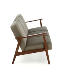 MILANO 3S sofa - oliwkowy tap. Castel 39 (1p=1szt)1 sztuka