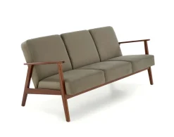 MILANO 3S sofa - oliwkowy tap. Castel 39 (1p=1szt)1 sztuka