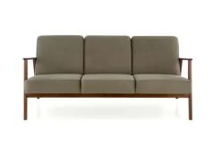MILANO 3S sofa - oliwkowy tap. Castel 39 (1p=1szt)1 sztuka