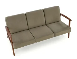 MILANO 3S sofa - oliwkowy tap. Castel 39 (1p=1szt)1 sztuka