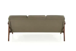 MILANO 3S sofa - oliwkowy tap. Castel 39 (1p=1szt)1 sztuka