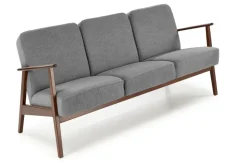 MILANO 3S sofa- popielaty tap. Castel 93 (1p=1szt)1 sztuka