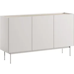 Minimalistyczna komoda z szafkami Colour kaszmir