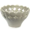 Misa ceramiczna A2864 ażurowe wykończenie klasyczna krem
