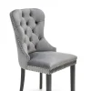 MIYA krzesło czarny / tap: popielaty (1p=2szt)1 sztuka