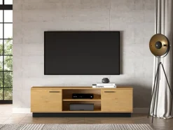 MODESTO 06 dąb stylowy/czarny - RTV2D