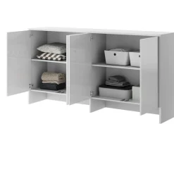 NADSTAWKA BC-11 DO PÓŁKOTAPCZANU POZIOMEGO BIAŁY POŁYSK BED CONCEPT Lenart