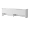 NADSTAWKA BC-09 DO PÓŁKOTAPCZANU POZIOMEGO BIAŁY / BIAŁY POŁYSK BED CONCEPT Lenart