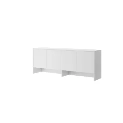 NADSTAWKA BC-10 DO PÓŁKOTAPCZANU POZIOMEGO BIAŁY / BIAŁY POŁYSK BED CONCEPT Lenart