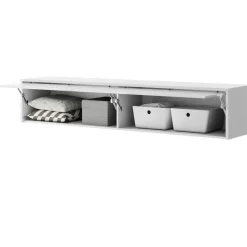 NADSTAWKA BC-15 DO PÓŁKOTAPCZANU POZIOMEGO BIAŁY POŁYSK BED CONCEPT Lenart