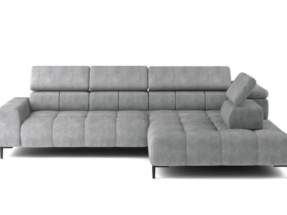 Narożnik z elektryczną funkcją relaks Wersal Plaza L
