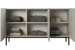NICOLE KOMODA 150 3D - cashmere / czarny stelaż