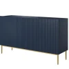 NICOLE KOMODA 150 3D - wave blue / złoty stelaż