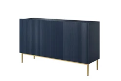 NICOLE KOMODA 150 3D - wave blue / złoty stelaż