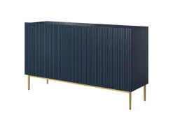 NICOLE KOMODA 150 3D - wave blue / złoty stelaż