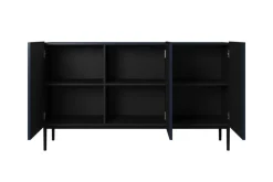 NICOLE KOMODA 150 3D - wave blue / czarny stelaż