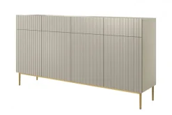 NICOLE KOMODA 200 4D4SZ - cashmere / złoty stelaż