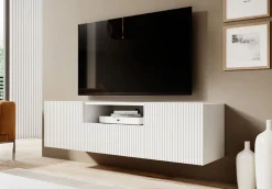 NICOLE RTV 150 2D1SZ - biały mat / wisząca