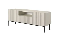 NICOLE RTV 150 2D1SZ - cashmere / czarny stelaż