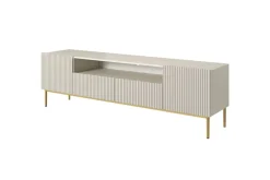 NICOLE RTV 200 2D2SZ - cashmere / złoty stelaż