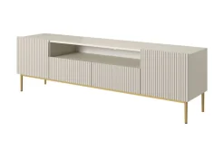 NICOLE RTV 200 2D2SZ - cashmere / złoty stelaż