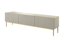 NICOLE RTV 200 2K1SZ - cashmere / złoty stelaż