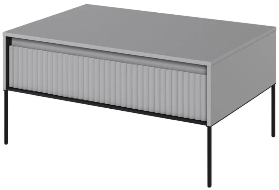 Niski stolik loftowy Lenart Trend TR-09 szary