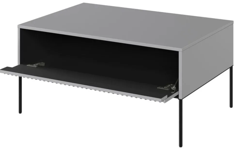 Niski stolik loftowy Lenart Trend TR-09 szary