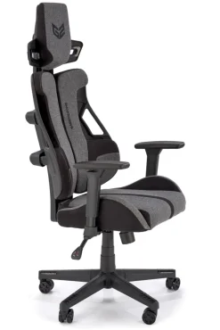 NITRO 2 fotel gabinetowy tkanina, popielaty / czarny (1p=1szt)1 sztuka