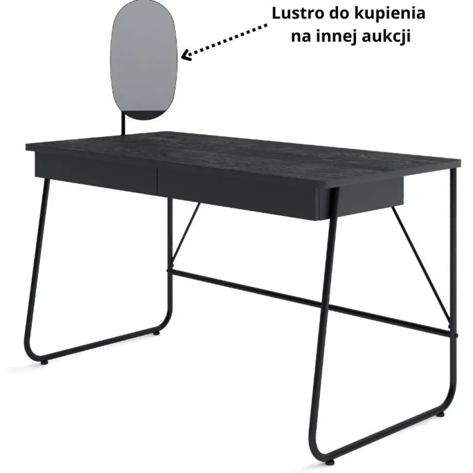 Nowoczesne biurko z szufladami Lenart MATCH MB-01