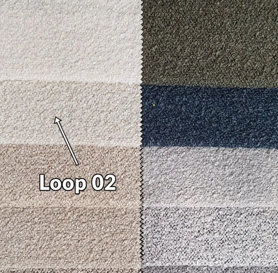 Nowoczesny narożnik Ilusio L Loop beżowy 02
