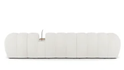 Nowoczesny narożnik modułowy z elektrycznym wysuwem Wajnert Windy 1,5RF+1,5BFBB+BOX+1OTBF