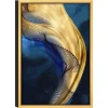 Obraz 120/80cm Gold Dew 1 w eleganckiej złotej ramie