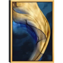 Obraz 120/80cm Gold Dew 1 w eleganckiej złotej ramie