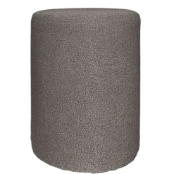 Okragła pufa baranek boucle Hauss Roller Manza 92