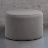 Okragła pufa boucle szara Hauss Roller XL Manza 92