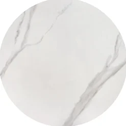 OSARIO zestaw 2 ław biały marmur / biały (2p=1szt)1 sztuka