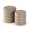 PACHO zestaw 2 puf, beżowy (1p=1set)1 sztuka