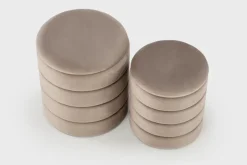 PACHO zestaw 2 puf, beżowy (1p=1set)1 sztuka