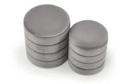 PACHO zestaw 2 puf, popielaty (1p=1set)1 sztuka