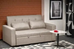 PAULINIO sofa rozkładana, beżowy (2p=1szt)1 sztuka